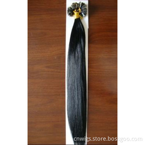 Italian Keratin Prebonded Remy U-tip Human Hair Extension, Various Colors/Waves are Available